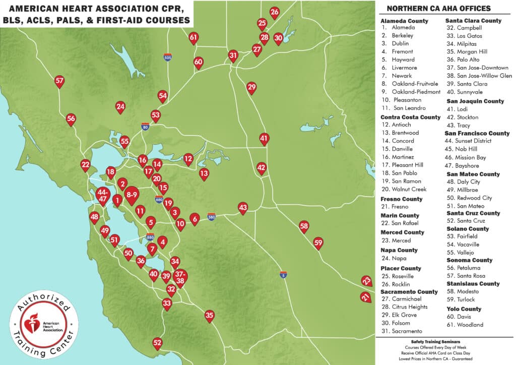 AHA ACLS Classes in San Francisco (Bayshore) - San Francisco CPR Classes